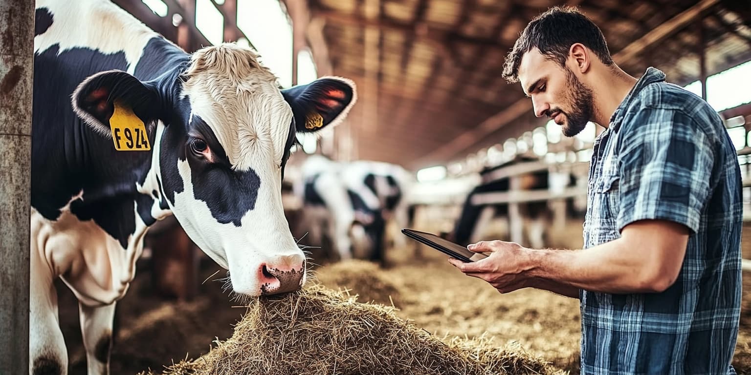 Le digital et les outils numériques dans les élevages laitiers.